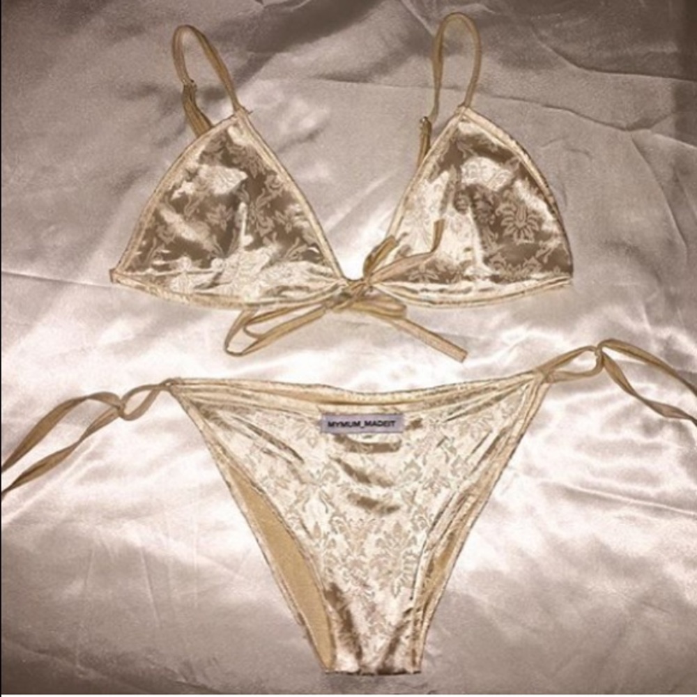 Royal Satin Bikini